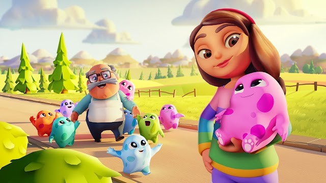 Hình ảnh trong game đáng yêu, vui nhộn, đầy màu sắc