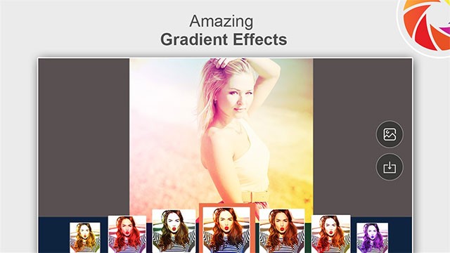 Sweet Filter cung cấp những hiệu ứng ảnh ngọt ngào, ấn tượng