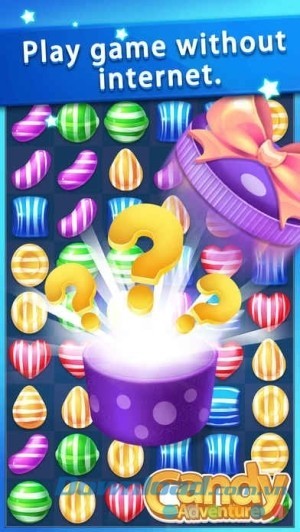 Sweet Jelly Candy cho iOS không cần mạng