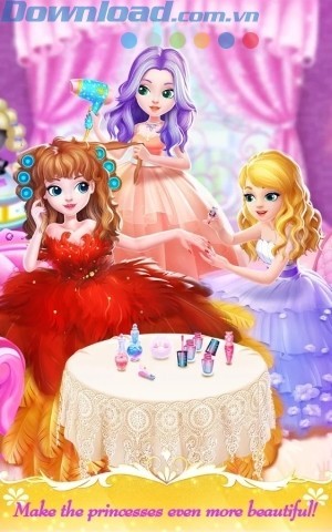 Làm tóc và làm móng siêu xinh