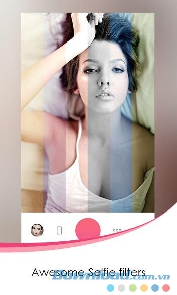 Sweet Selfie được tích hợp nhiều hiệu ứng ảnh ấn tượng