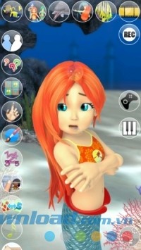 Sweet Talking Mermaid Princess cho Android có đồ họa đẹp