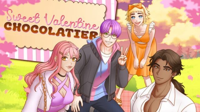 Sweet Valentine Chocolatier là game mô phỏng hẹn hò mùa xuân lãng mạn, ấm áp