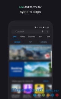 Nền tối của Swift Minimal cho Android