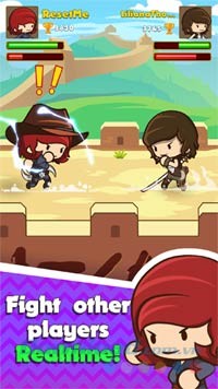 Chiến đấu với người chơi khác trong thời gian thực