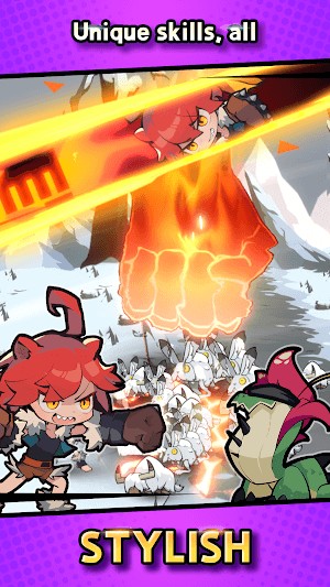 Các kỹ năng mạnh mẽ, độc đáo