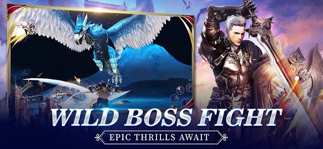 Chiến đấu với những con trùm hoang dã trong game Sword and Magic World