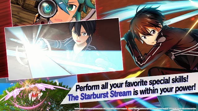Sword Art Online Variant Showdown là game mới trong series SAO nổi tiếng