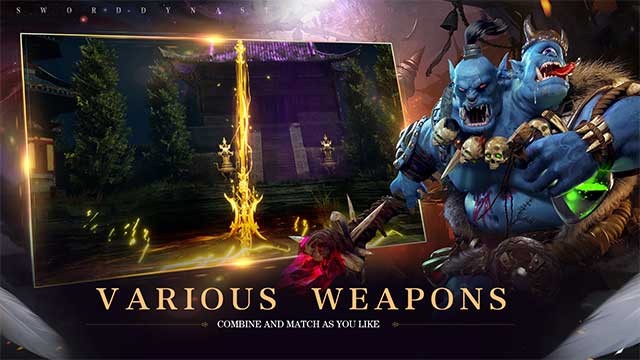 Chế tạo vũ khí tối thượng và thống trị thế giới của game Sword Dynasty: Immortal