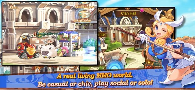 Khám phá một thế giới trực tuyến nhiều người chơi sống động