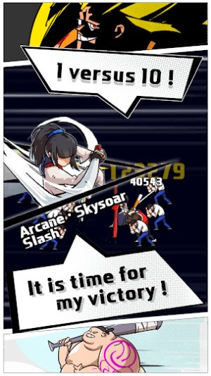 Chặt chém và giành chiến thắng