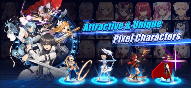 Nhân vật pixel độc đáo và quyến rũ