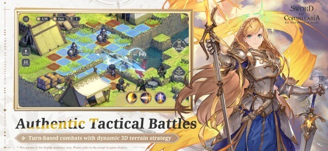 Sword of Convallaria: For This World of Peace là một game nhập vai Nhật Bản đích thực