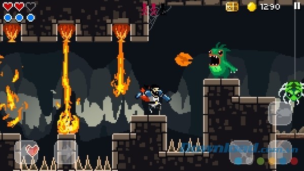 Game hiệp sĩ công lý hấp dẫn Sword Of Xolan cho Android