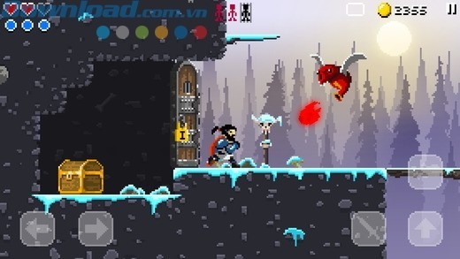 Đối mặt với nhiều con rộng hay quái vật bay