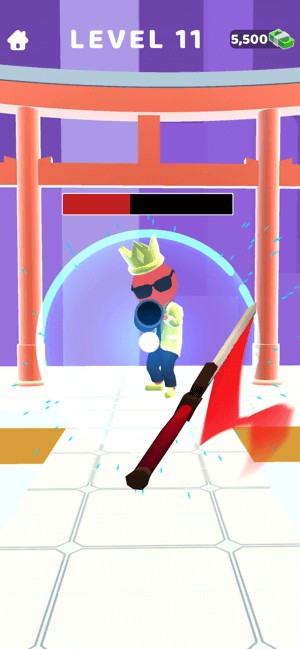 Chém đôi viên đạn từ kẻ thù