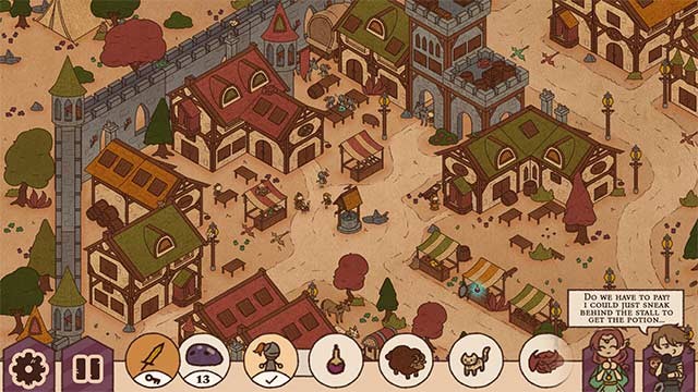 Sword & Seek là game phiêu lưu tìm đồ vật ẩn với bối cảnh Trung cổ ấm cúng, kỳ ảo