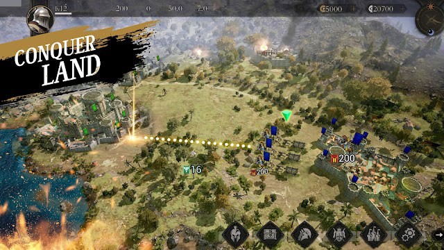 Chinh phục các vùng đất rộng lớn