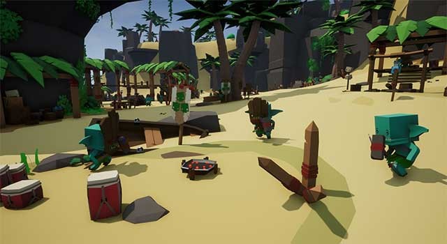 Swords 'n Magic and Stuff lấy bối cảnh trong một vương quốc giả tưởng