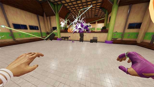 Bạn càng đấm, bóng càng nảy nhanh và mạnh hơn - trở thành vũ khí hủy diệt