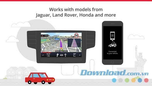 Ứng dụng dẫn đường bằng giọng nói Sygic Car Navigation