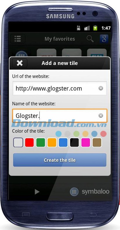 Symbaloo for Android