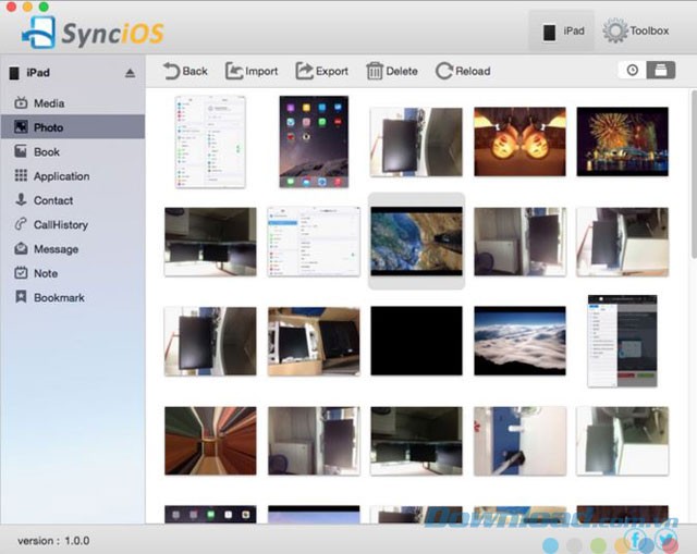 Quản lý hình ảnh bằng máy Mac