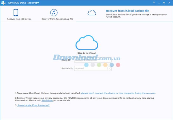 SynciOS Data Recovery
