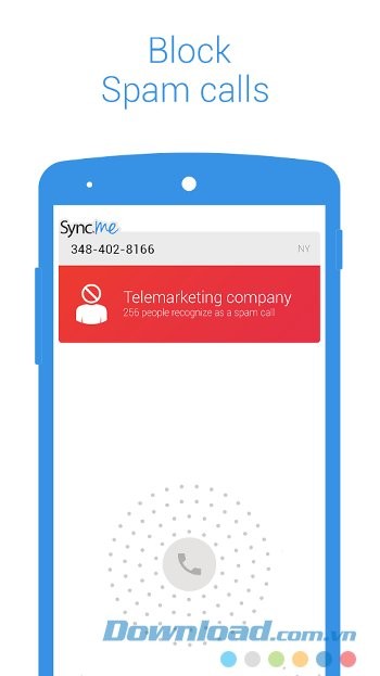 Chặn cuộc gọi hiệu quả với Sync.ME