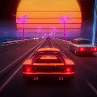 Synthwave Driver - Game Mô Phỏng Đua Xe Cổ Điển