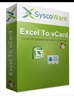SyscoWare Excel To vCard Converter 1.0 - Chuyển đổi Excel sang vCard