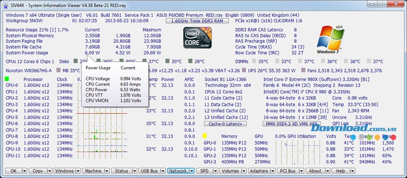 System Information Viewer phiên bản mới