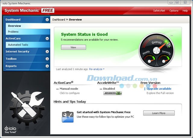 System Mechanic Free