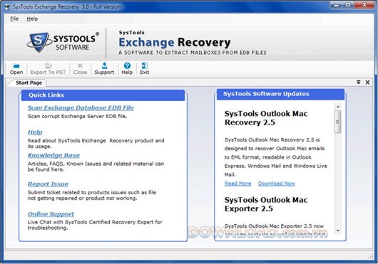 SysTools Exchange Recovery