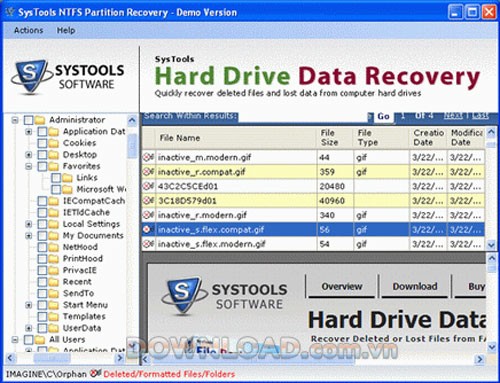 SysTools Hard Drive Data Recovery