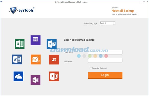 SysTools Hotmail Backup