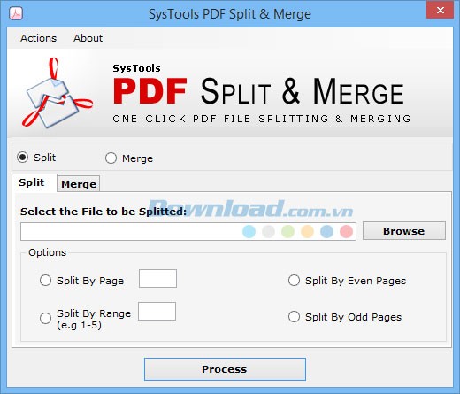SysTools PDF Split & Merge