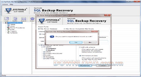 SysTools SQL Backup Recovery.