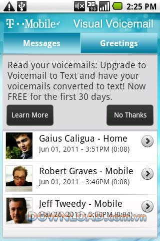 T-Mobile Visual Voicemail for Android