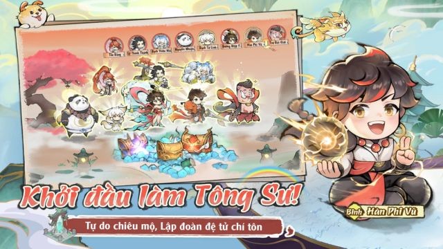 Khởi đầu làm Tông Sư, tự do chiêu mộ, lập đoàn đệ tử chí tôn