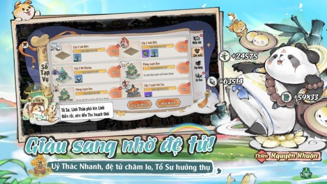Giàu sang nhớ đệ tử, ủy thác nhanh, đệ tử chăm lo