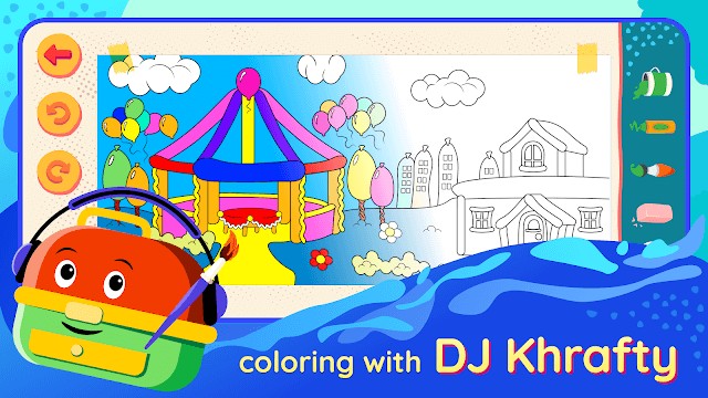 Tô màu giống như một họa sĩ cùng DJ Khrafty