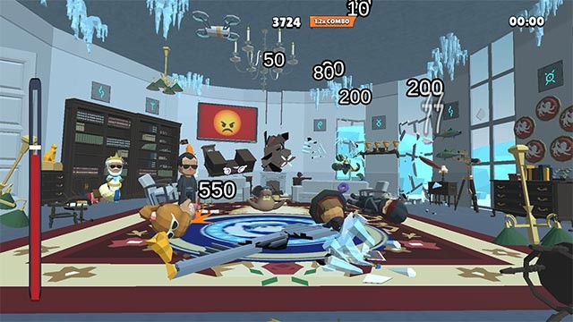 Càng phá hủy được nhiều món đồ và đối tượng, số điểm nhận được càng cao