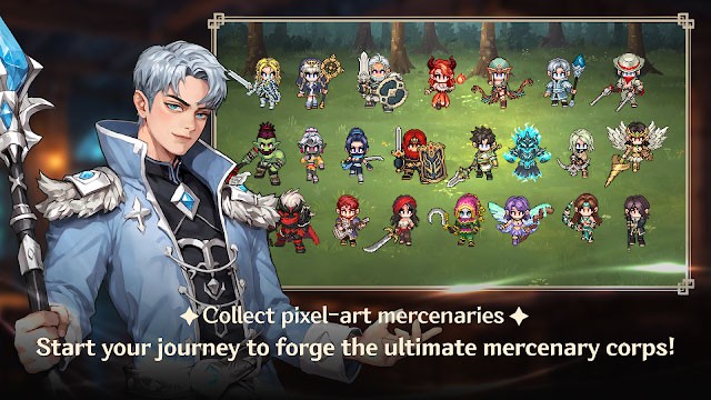 Chiêu mộ các anh hùng có kỹ năng riêng biệt để hình thành đội quân lính đánh thuê mạnh mẽ