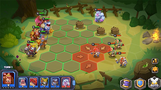 Game chiến thuật Tactical Monsters Rumble Arena