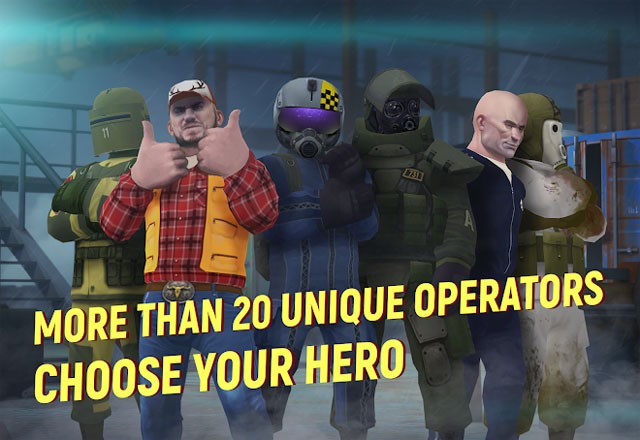 Dàn nhân vật độc đáo trong game Tacticool