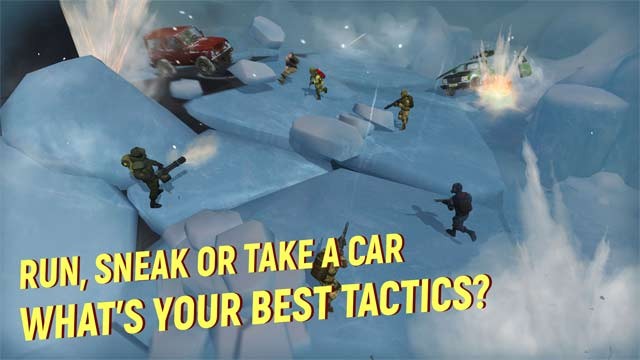 Chạy, lén lút hoặc sử dụng xe hơi. Đâu là chiến thuật tốt nhất của bạn trong Tacticool?