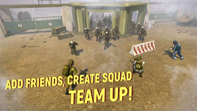 Lập team với bạn bè và cùng nhau giành chiến thắng để nhận thưởng