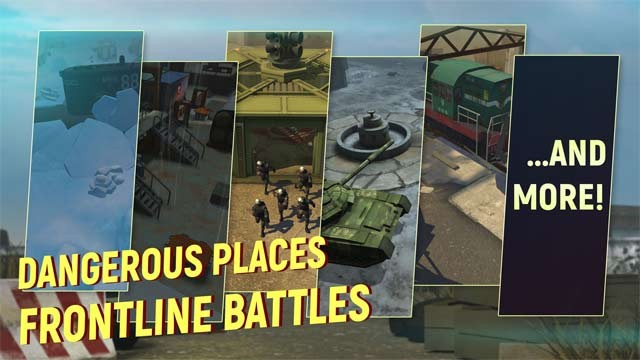 Chinh phục nhiều chiến trường khác nhau trong game bắn súng Tacticool