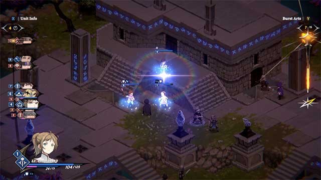 Tactics Returners kết hợp cơ chế chơi game hiện đại và hình ảnh 2D tân tiến